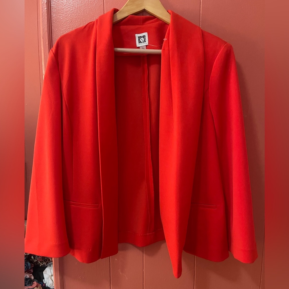 Open Blood Orange Jacket